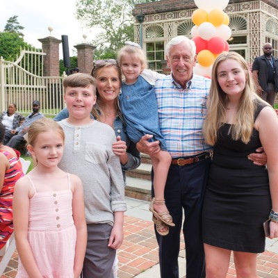 2022 Bull Roast, Steny Hoyer with attendees