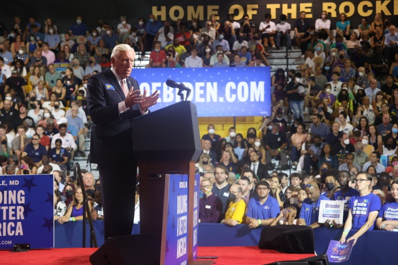 Congressman Hoyer at the Biden and Maryland Democrats Rally, August 25, 2022